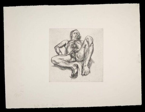 Lucian Freud, Naked Man on a Bed