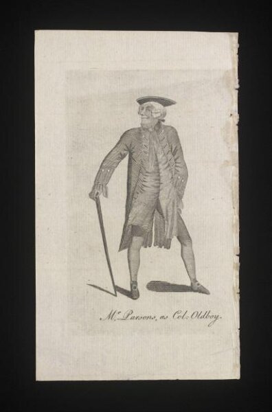 Unknown, Mr Parsons as Col. Oldboy in Lionel and Clarissa