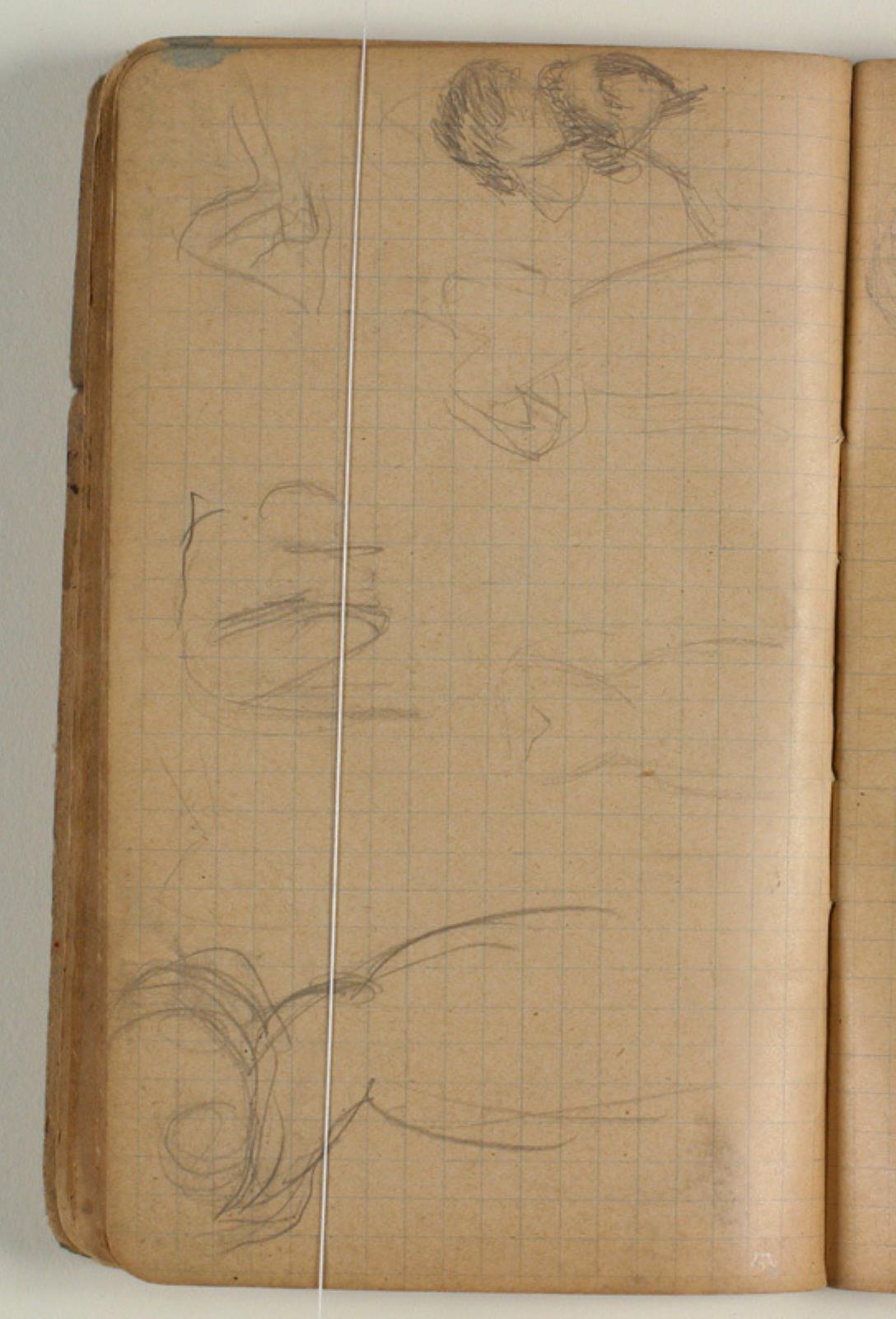 Niels Larsen Stevns, Figur- og ansigtsskitser