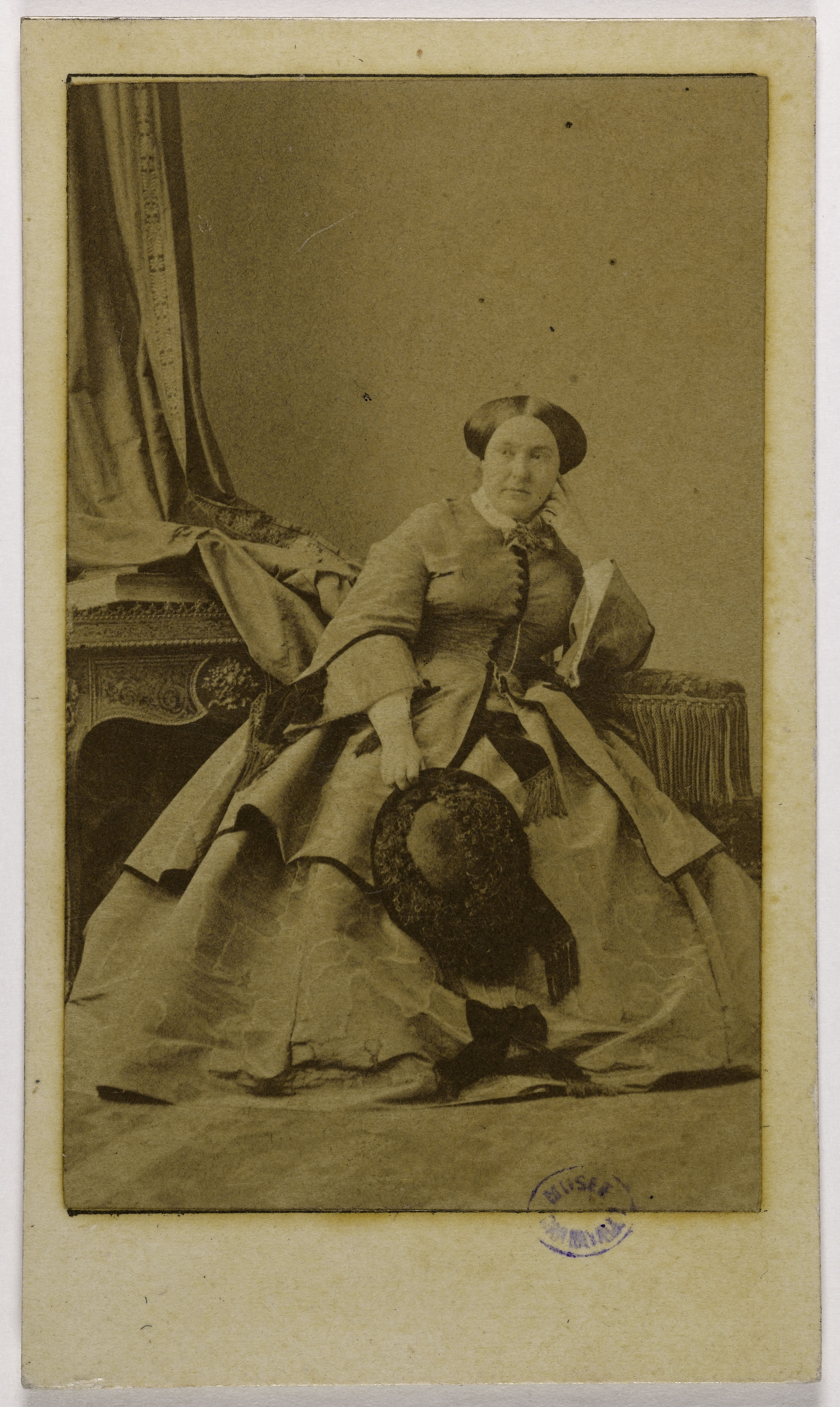 Disderi & Cie, Portrait de la Princesse Mathilde Bonaparte (Princesse de Demidoff), (1820-1904)