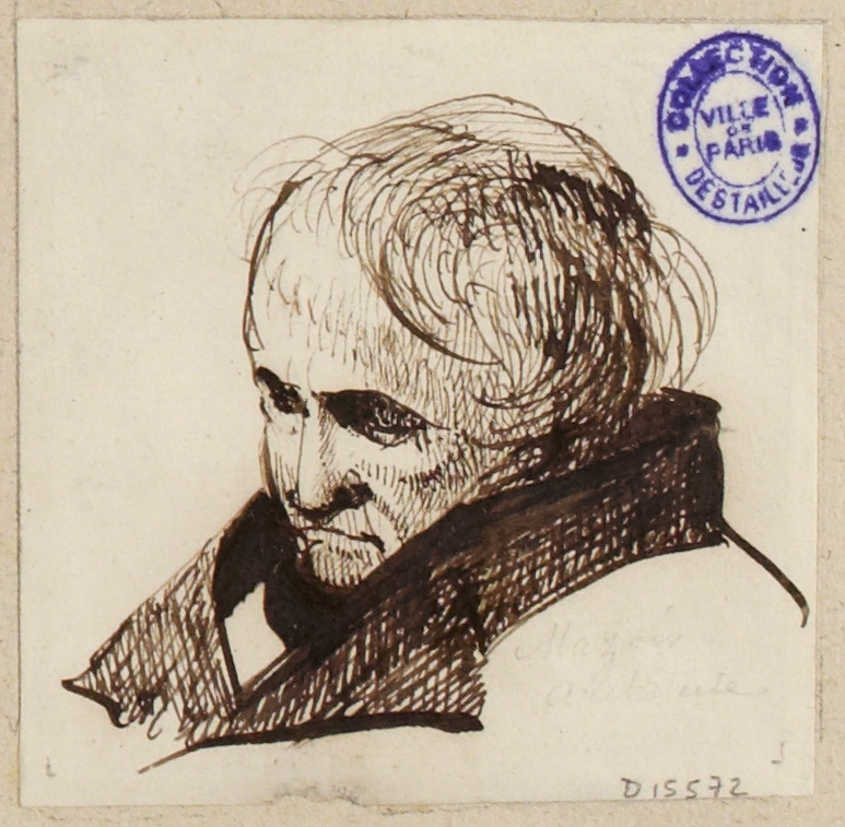 Anonyme, Portrait de l'architecte Mazois