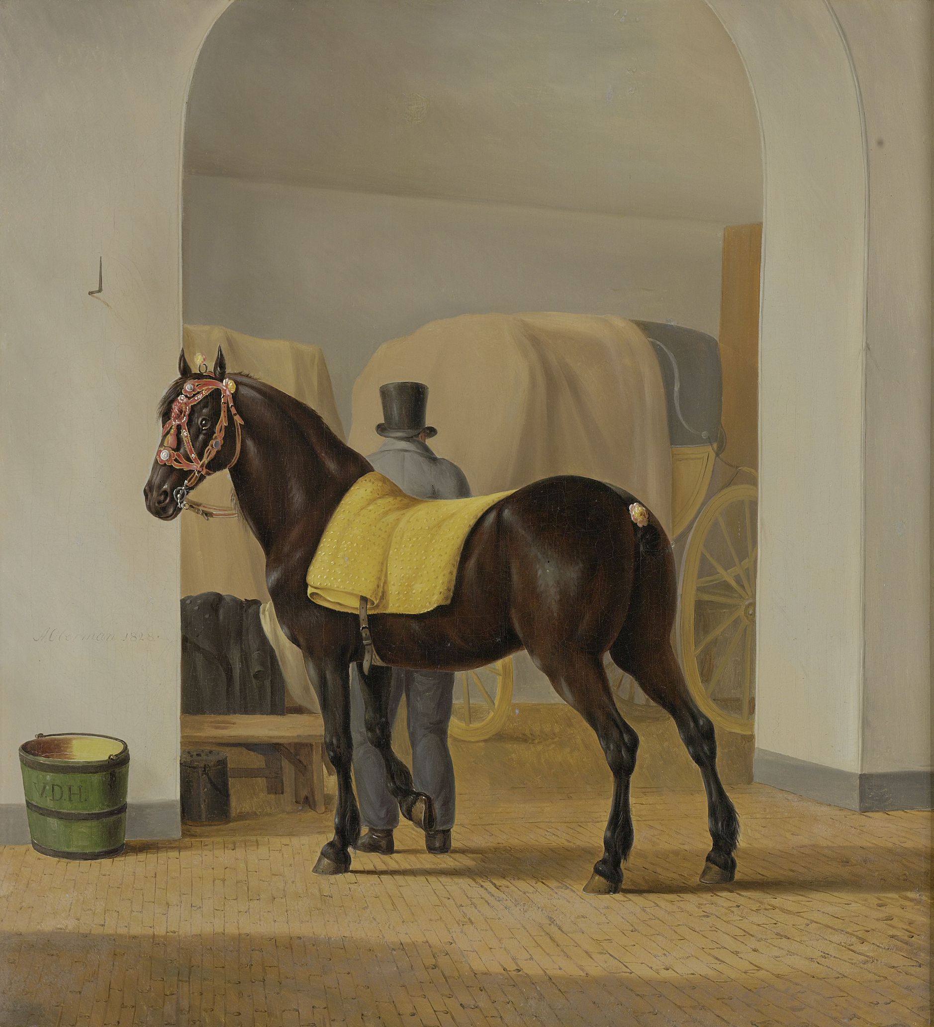 Anthony Oberman, Adriaan van der Hoop’s Trotter ‘De Rot’ at the Coach House