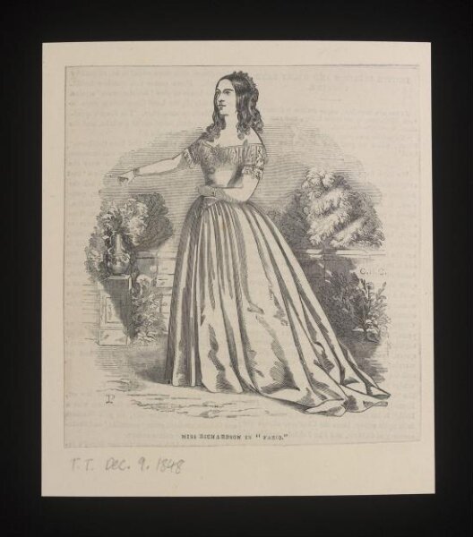 unknown, Miss Richardson in Fazio