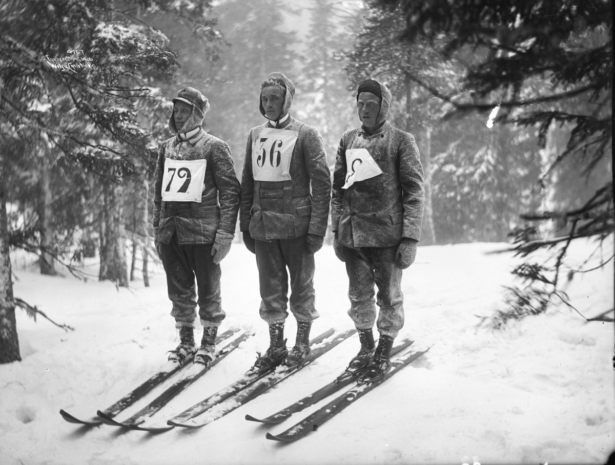Anders Beer Wilse, Prot: Holmenkollen - Gruppe Trysilguttene 8/3 1906