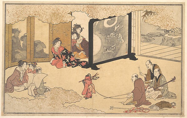 Kitagawa Utamaro, Seeing a Performance