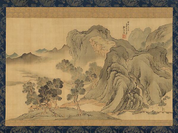 Yosa Buson, Landscape in Light Colors