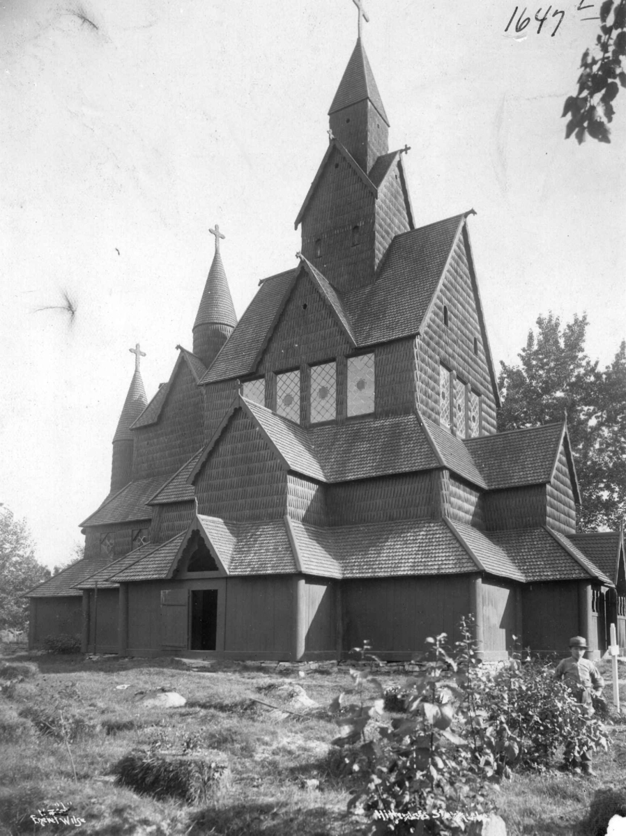Axel Lindahl, Heddal stavkirke