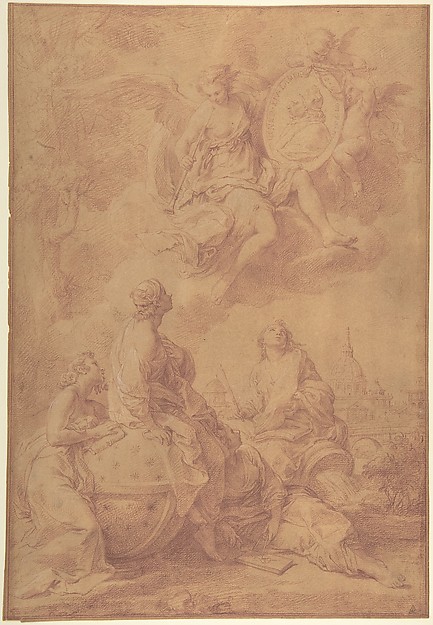 Pompeo Batoni, Allegory in Honor of Pope Benedict XIV
