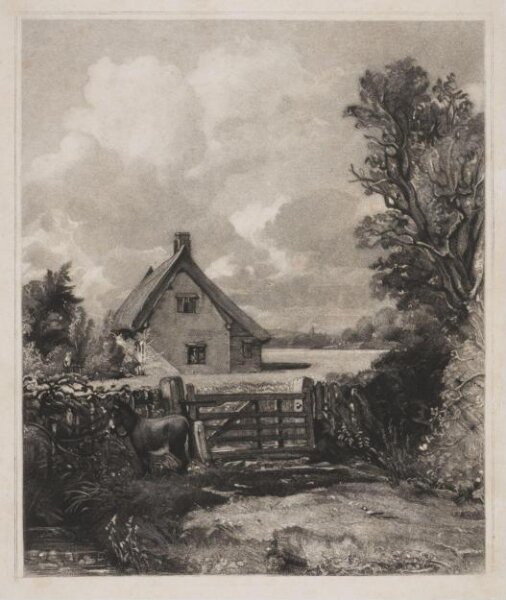 Constable, John RA, A Cottage in a Cornfield