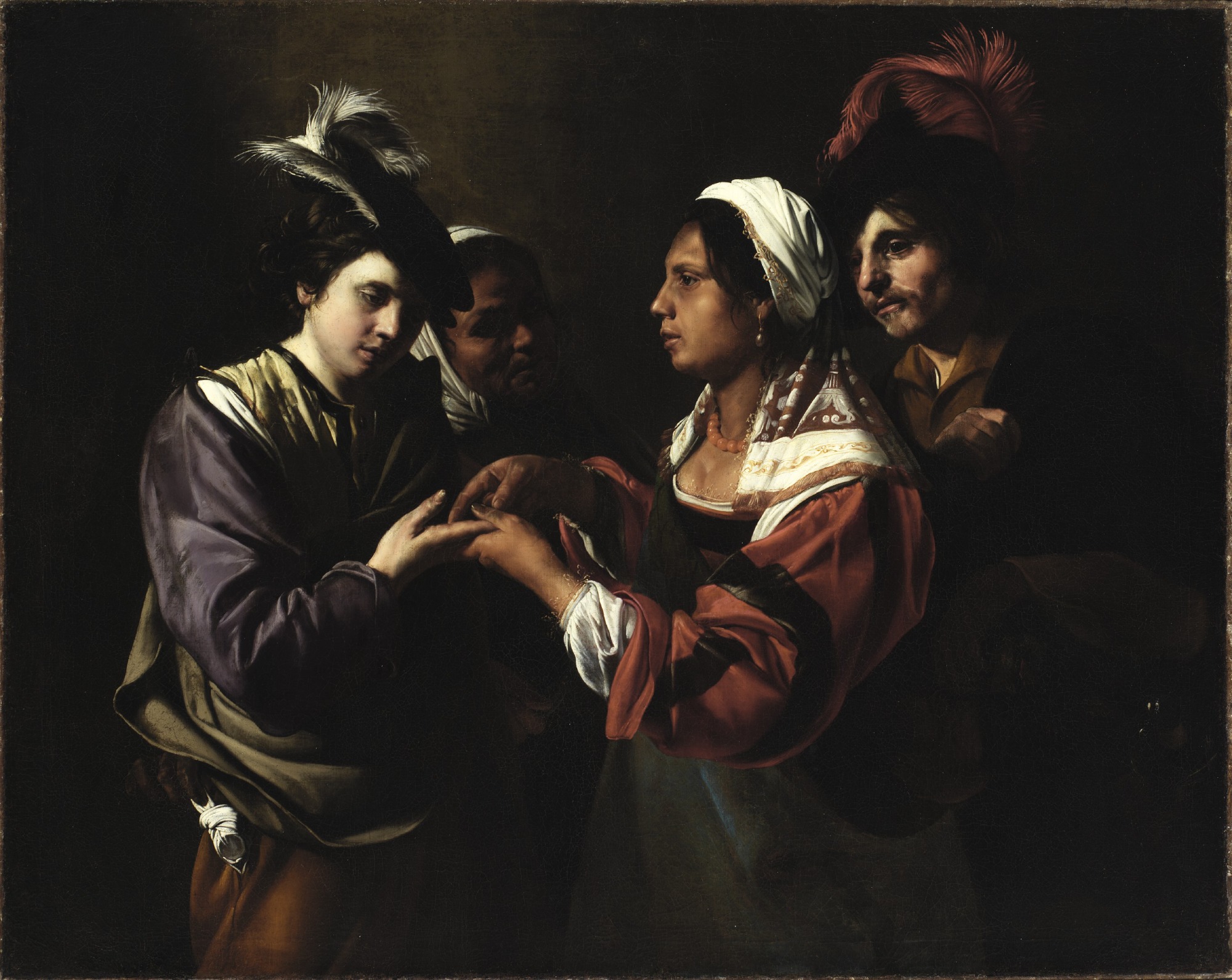 Bartolomeo Manfredi, The Fortune Teller