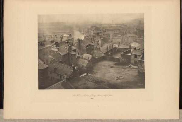 Thomas Annan, Old Houses at Corner of George Street and High Street