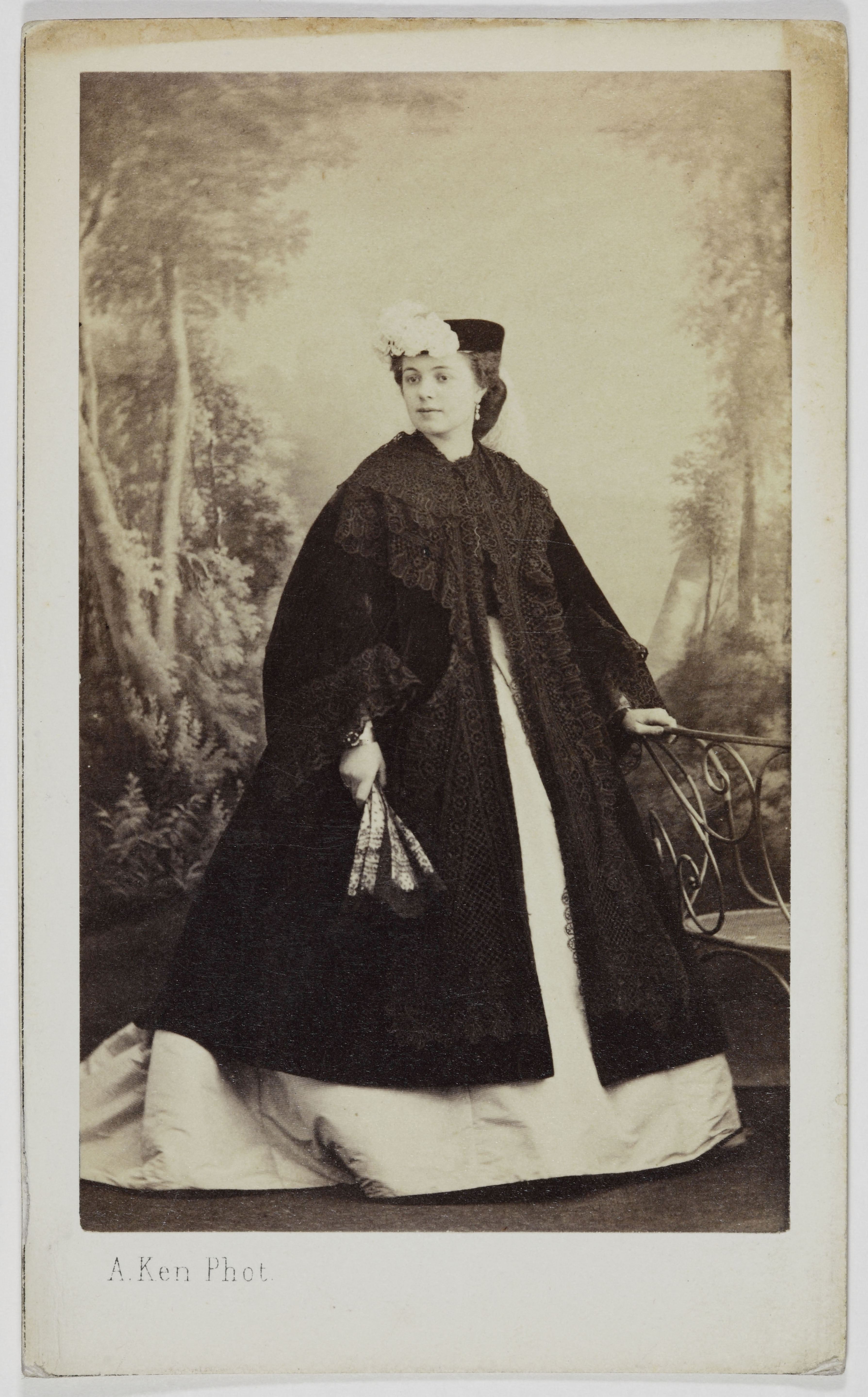 Alexandre Ken, Portrait d'Amelia, (comédienne)