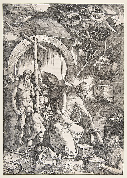 Albrecht Dürer, Christ in Limbo, from "The Large Passion", edition 1511