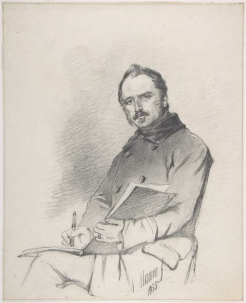 Anton Mauve, Portrait of Pieter Frederik van Os