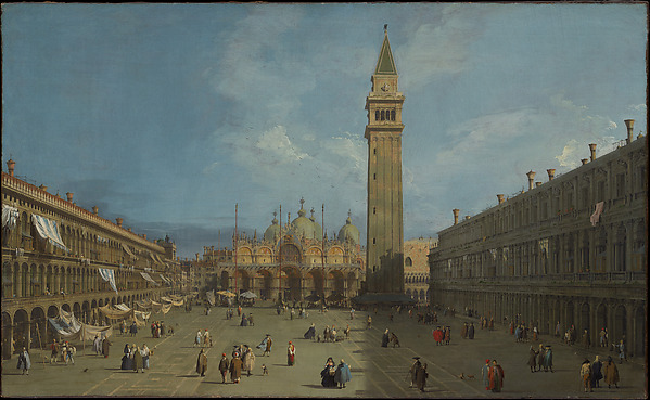 Canaletto (Giovanni Antonio Canal), Piazza San Marco