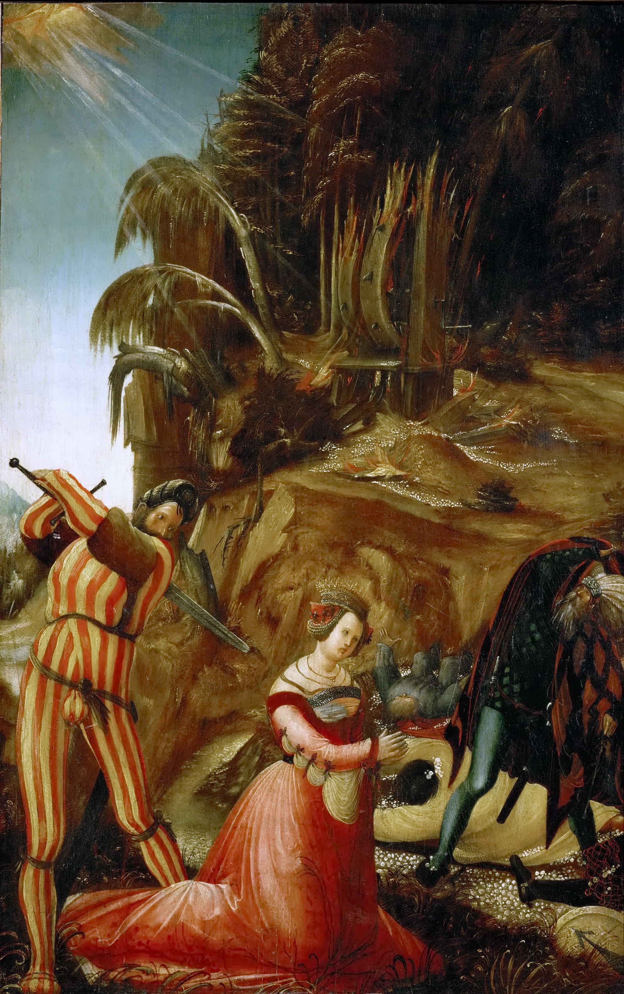 Albrecht Altdorfer, Beheading of St. Catherine