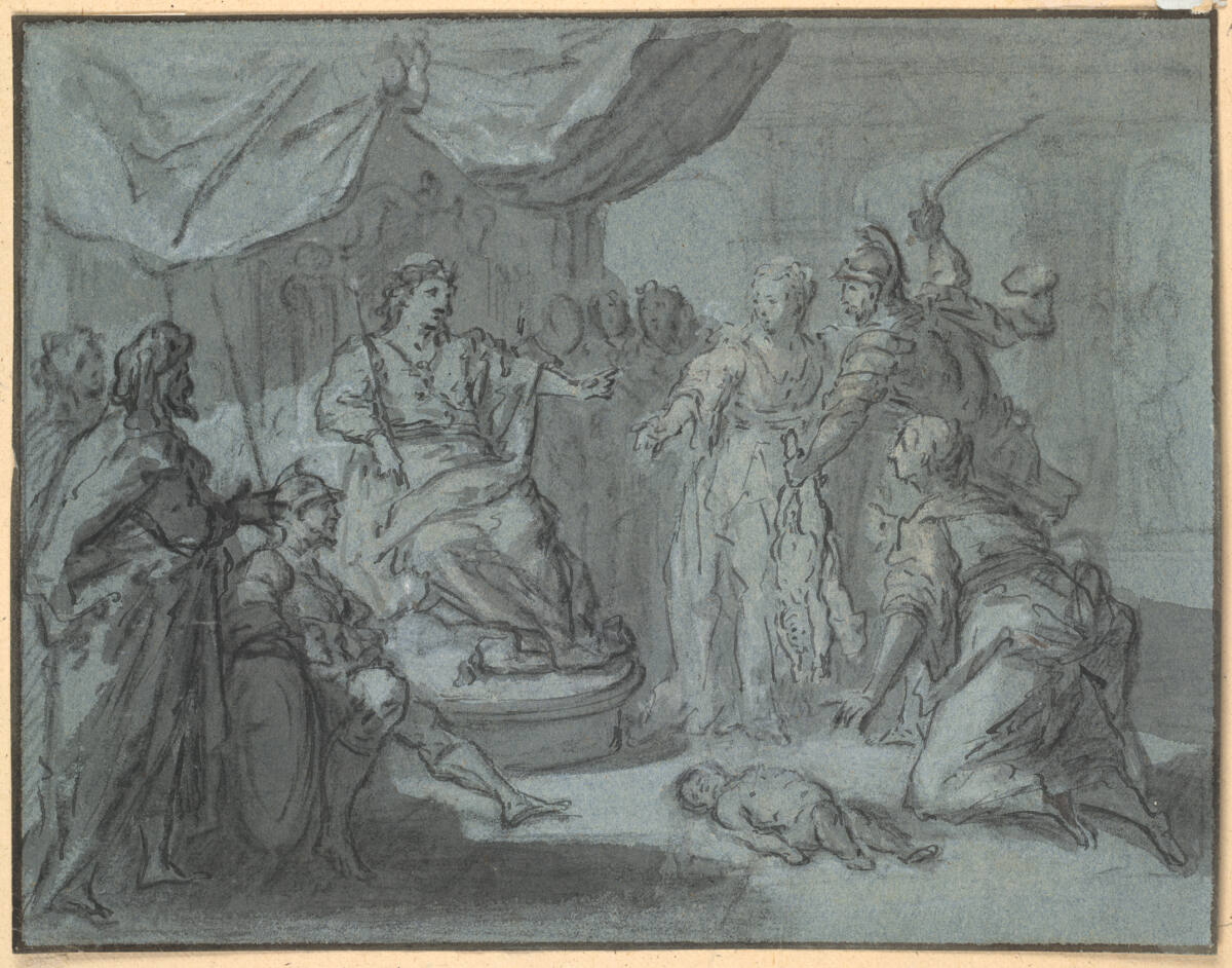 Anonym, Das Urteil des Salomon (1. Buch der Könige, 3, 16-28)