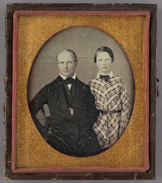 Unknown, [Portrait of a Man and Boy]