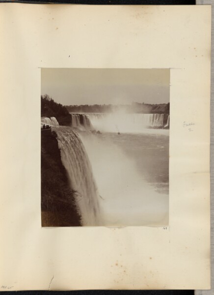 Unknown, [View of Niagara Falls]