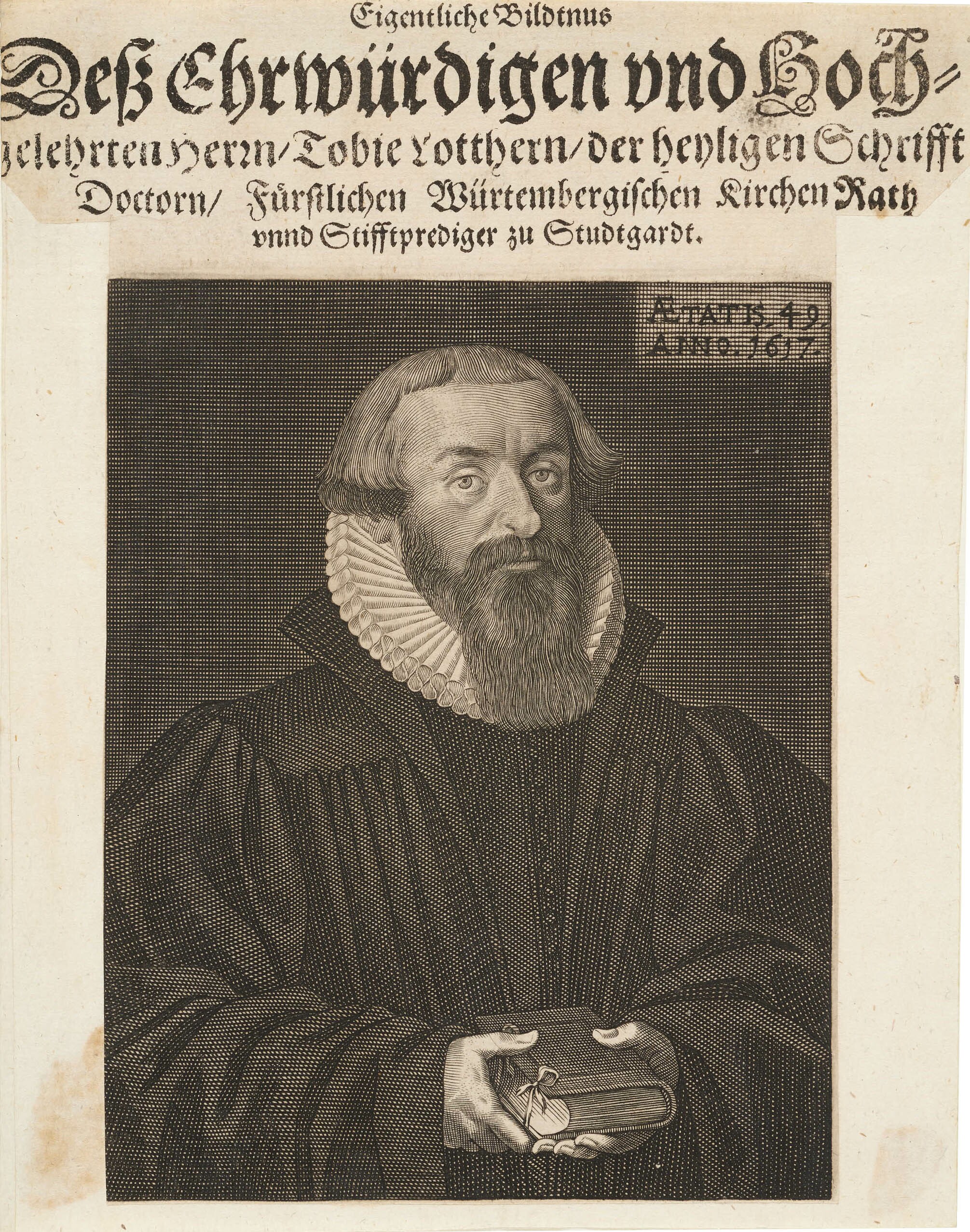 Lukas Kilian, Bildnis Tobias Lotter