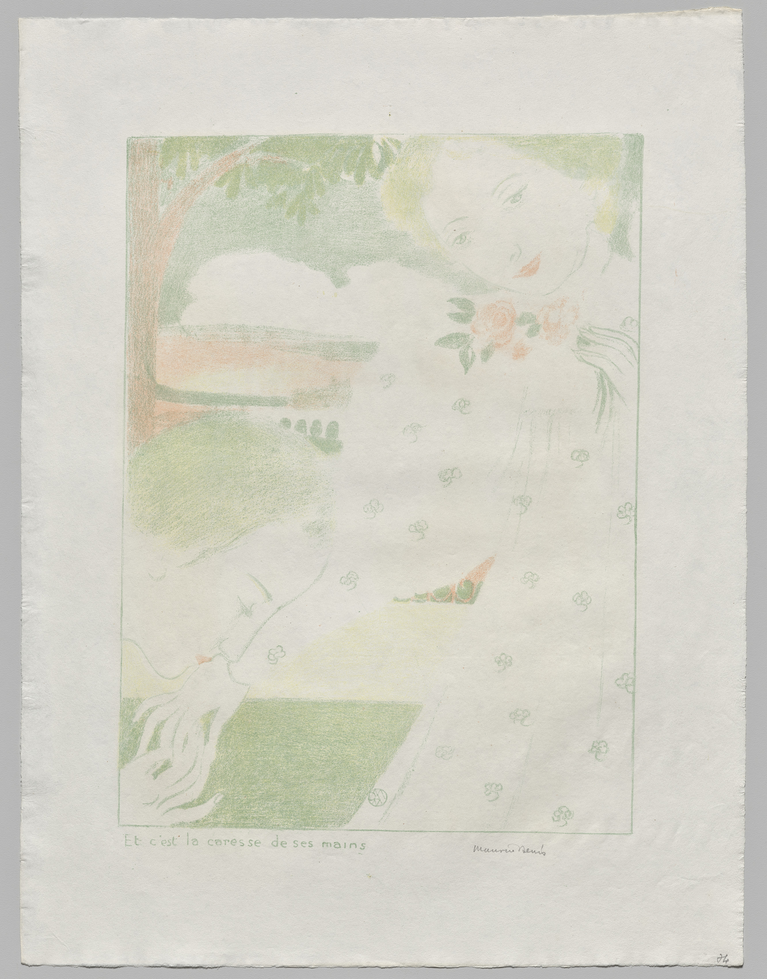 Maurice Denis, And It Is the Caress of Her Hands