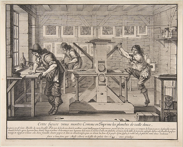 Abraham Bosse, The Intaglio Printers