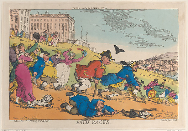 Thomas Rowlandson, Bath Races