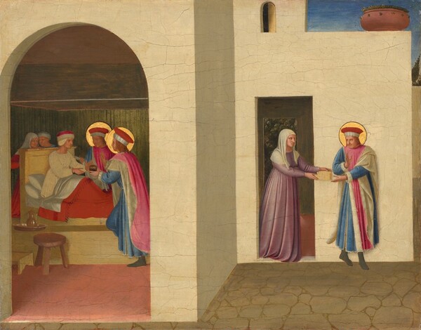 Fra Angelico, The Healing of Palladia by Saint Cosmas and Saint Damian
