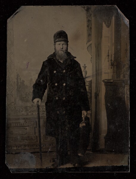 Unknown, [Portrait of a Bearded Man]