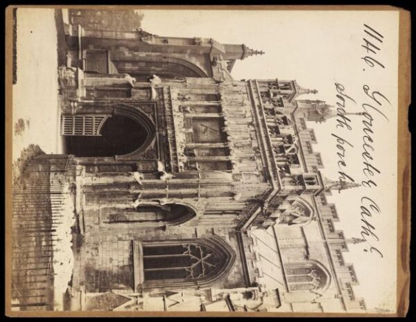 Francis Frith, Gloucester Cath'l.  South porch