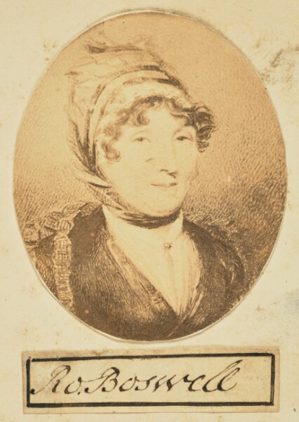Unknown, [Portrait of R. Boswell]