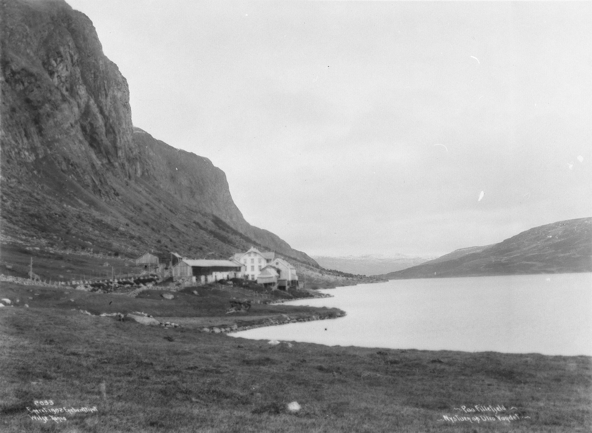 Anders Beer Wilse, Prot: Lærdal - Paa Fillefjeld Nystuen 17. Sep. 1902