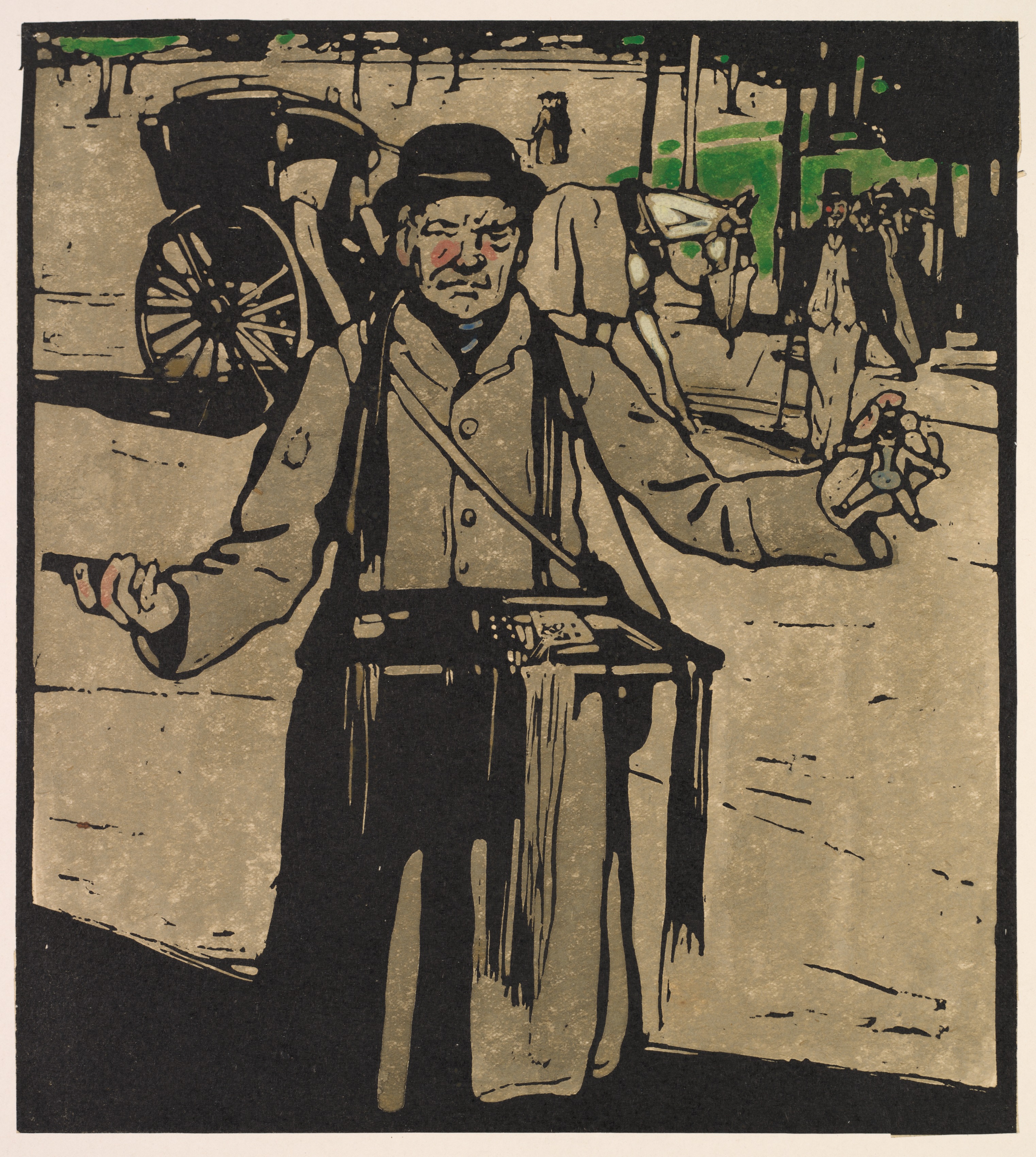 William Nicholson, London Types: Hawker