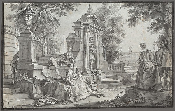 Johann Wolfgang Baumgartner, Gallant Company in a Park
