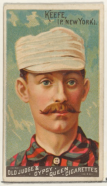 Goodwin & Company, Tim Keefe, Pitcher, New York, from the Goodwin Champion series for Old Judge and Gypsy Queen Cigarettes