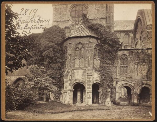 Francis Frith, Canterbury The Baptistry