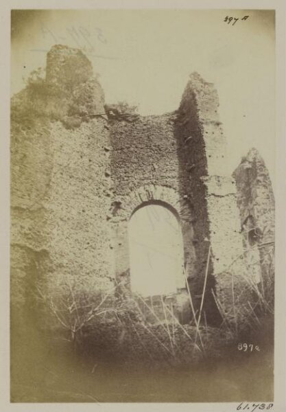 Parker, John Henry, S. Croce. Apse of the Hall of the Sessorian Palace, c. A.D. 160, with Buttresses added, c. A.D. 330.