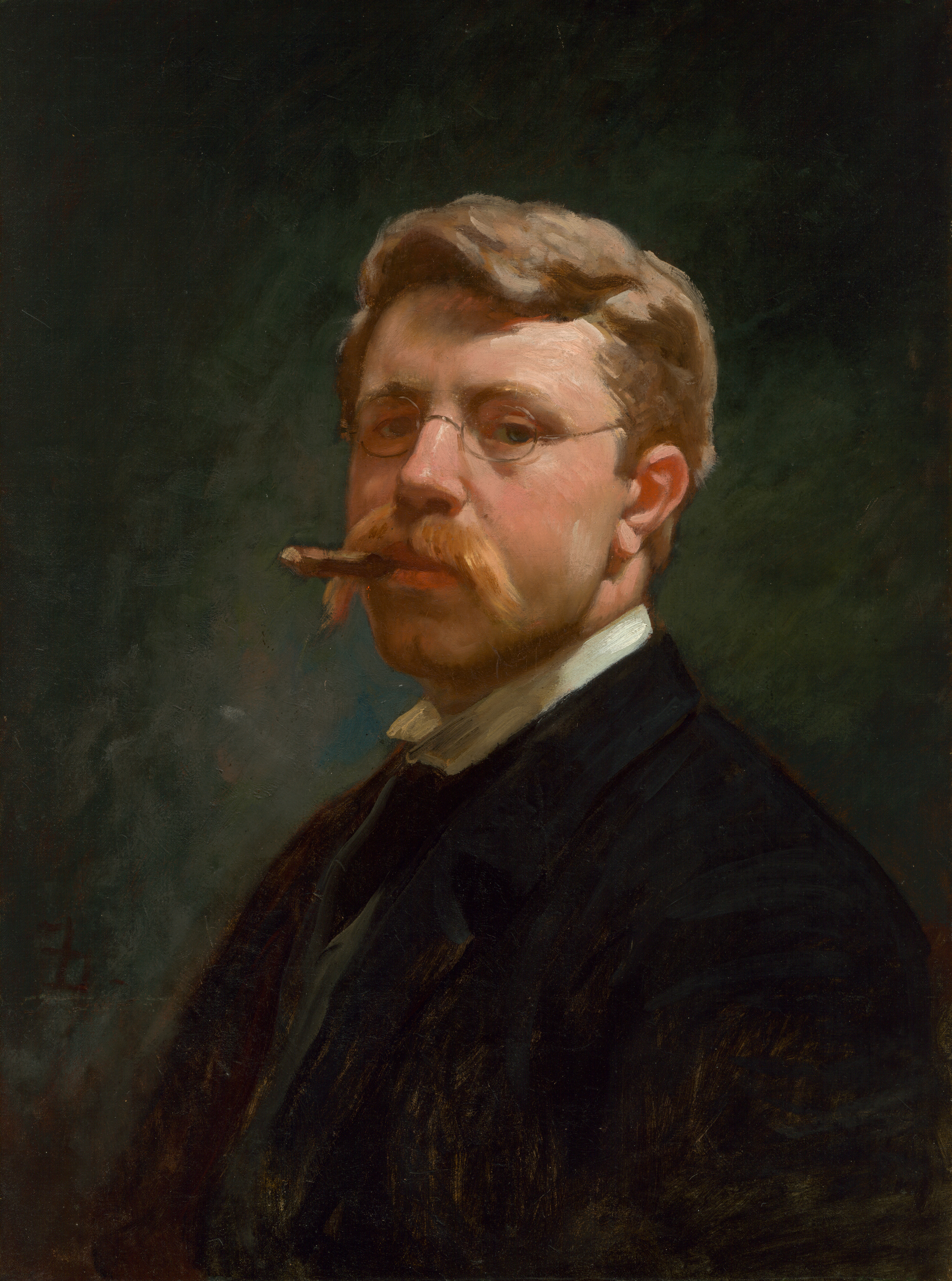 Frank Duveneck, Frank Duveneck Self-Portrait