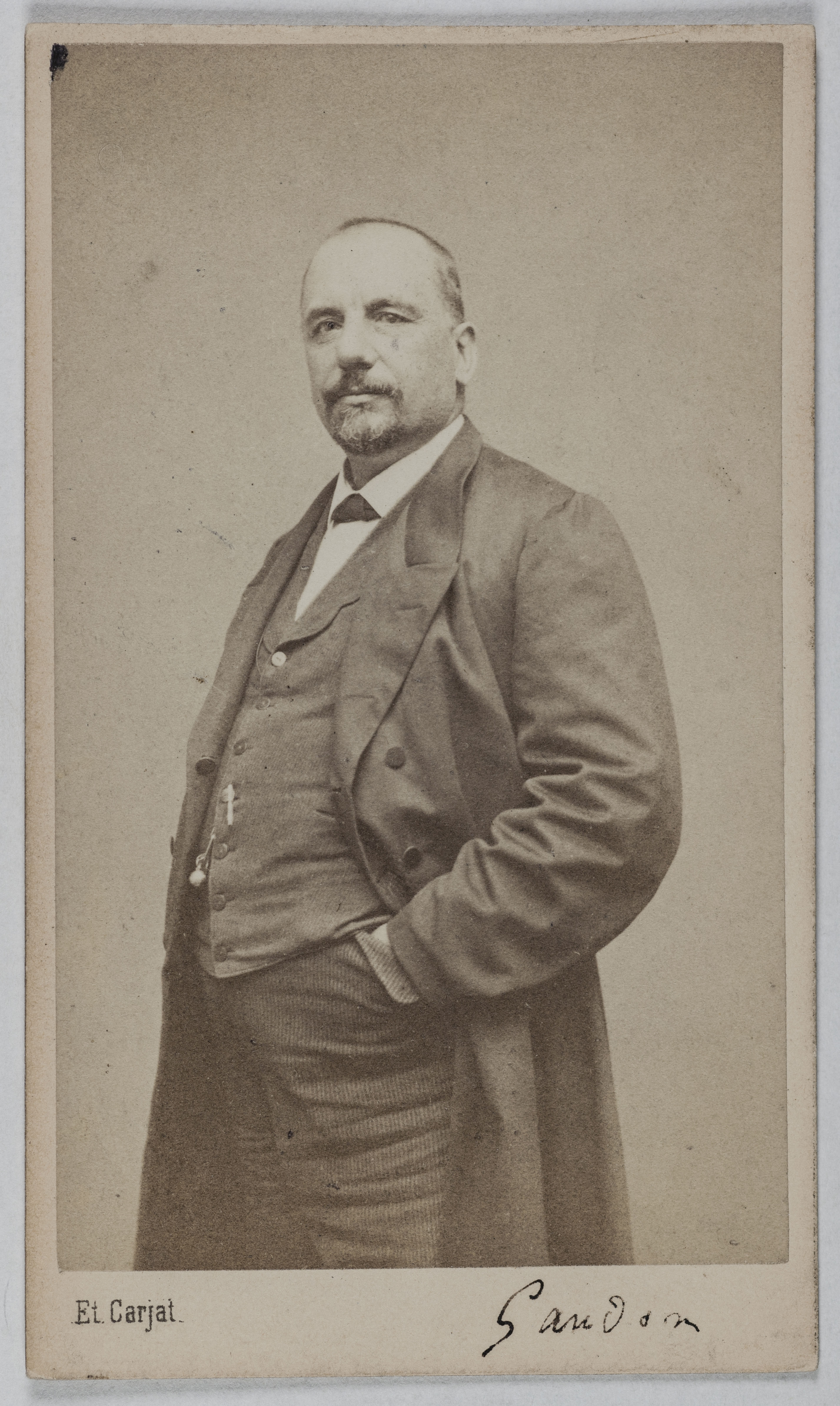 Carjat & Cie, Portrait d'Antoine Gandon (1813-1864), (littérateur)