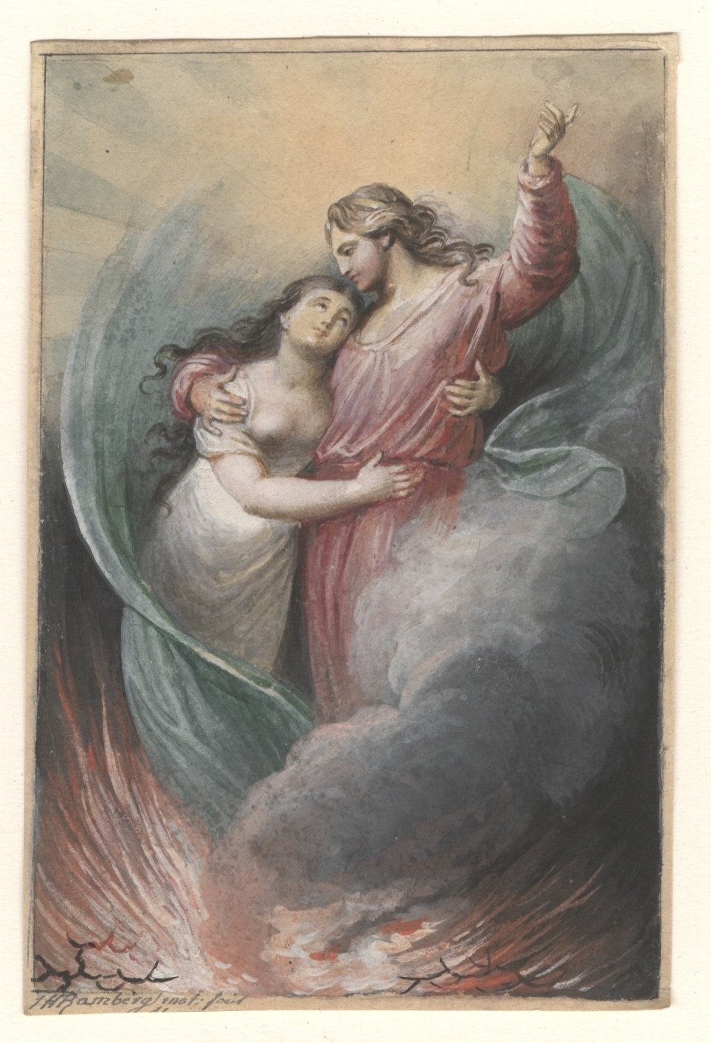 Johann Heinrich Ramberg, Der Gott und die Bajadere