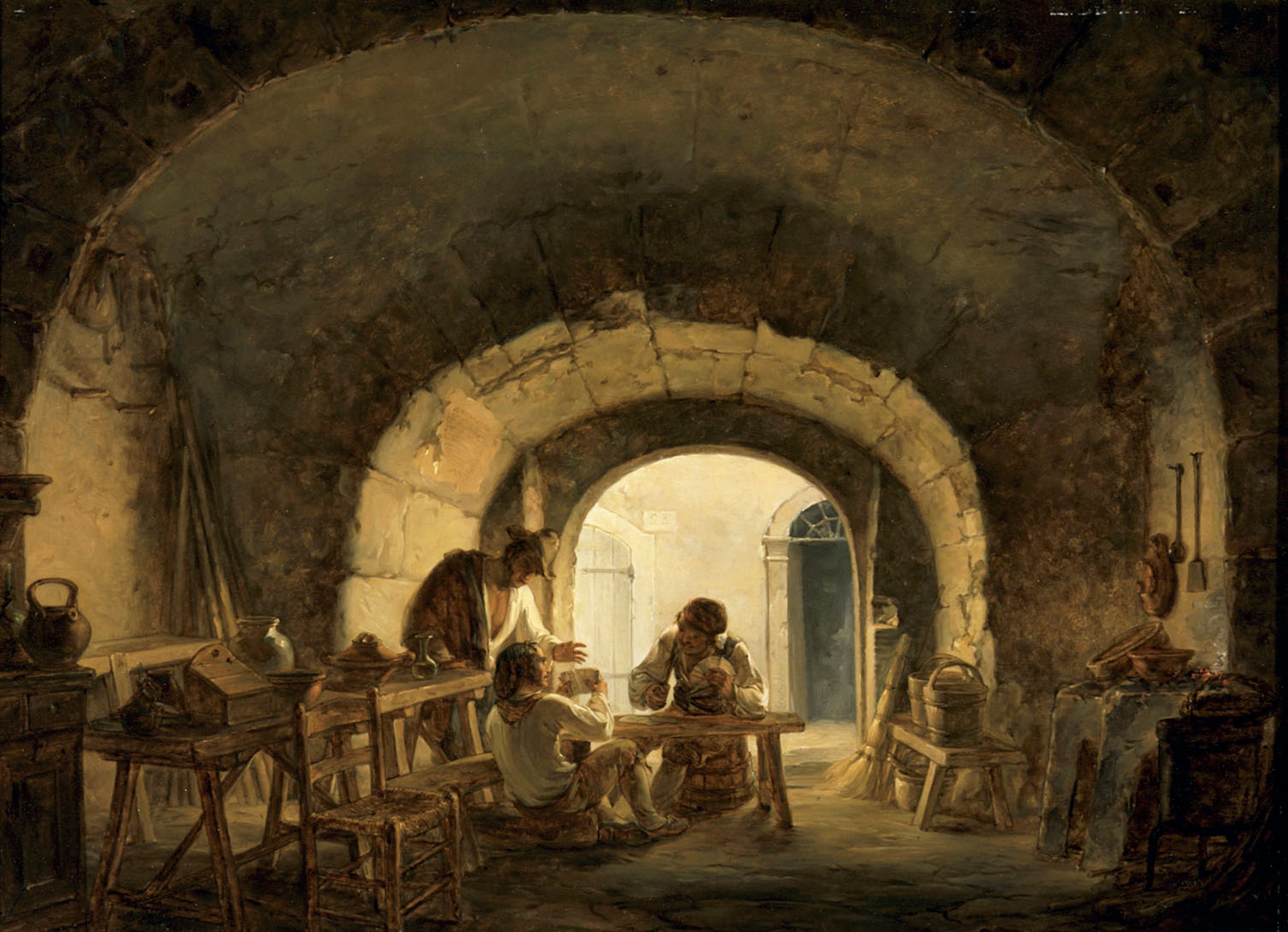 Aleksander Lauréus, In the Ruins of the Marcellus Theatre