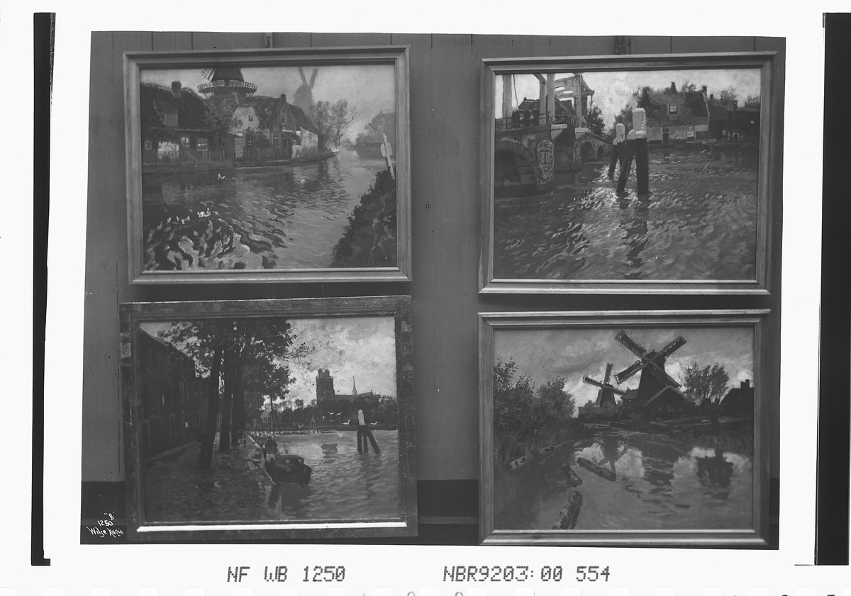 Anders Beer Wilse, Konv: Thoulows utstilling