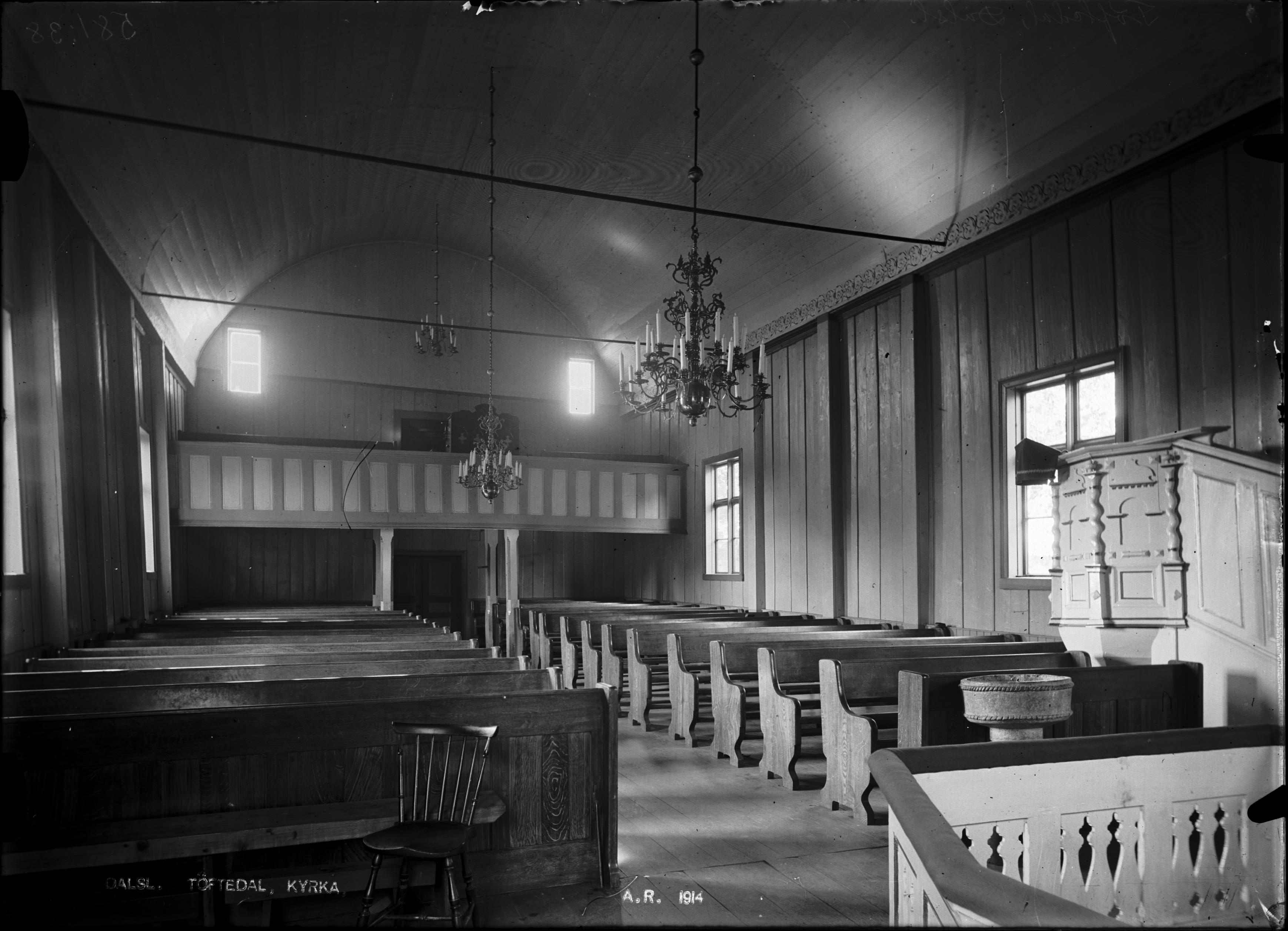 Anders Roland, Töftedals kyrka