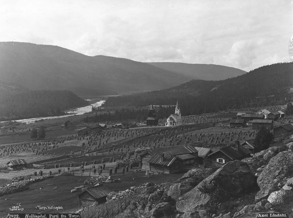 Axel Lindahl, Prot: Hallingdal. Parti fra Torpe
