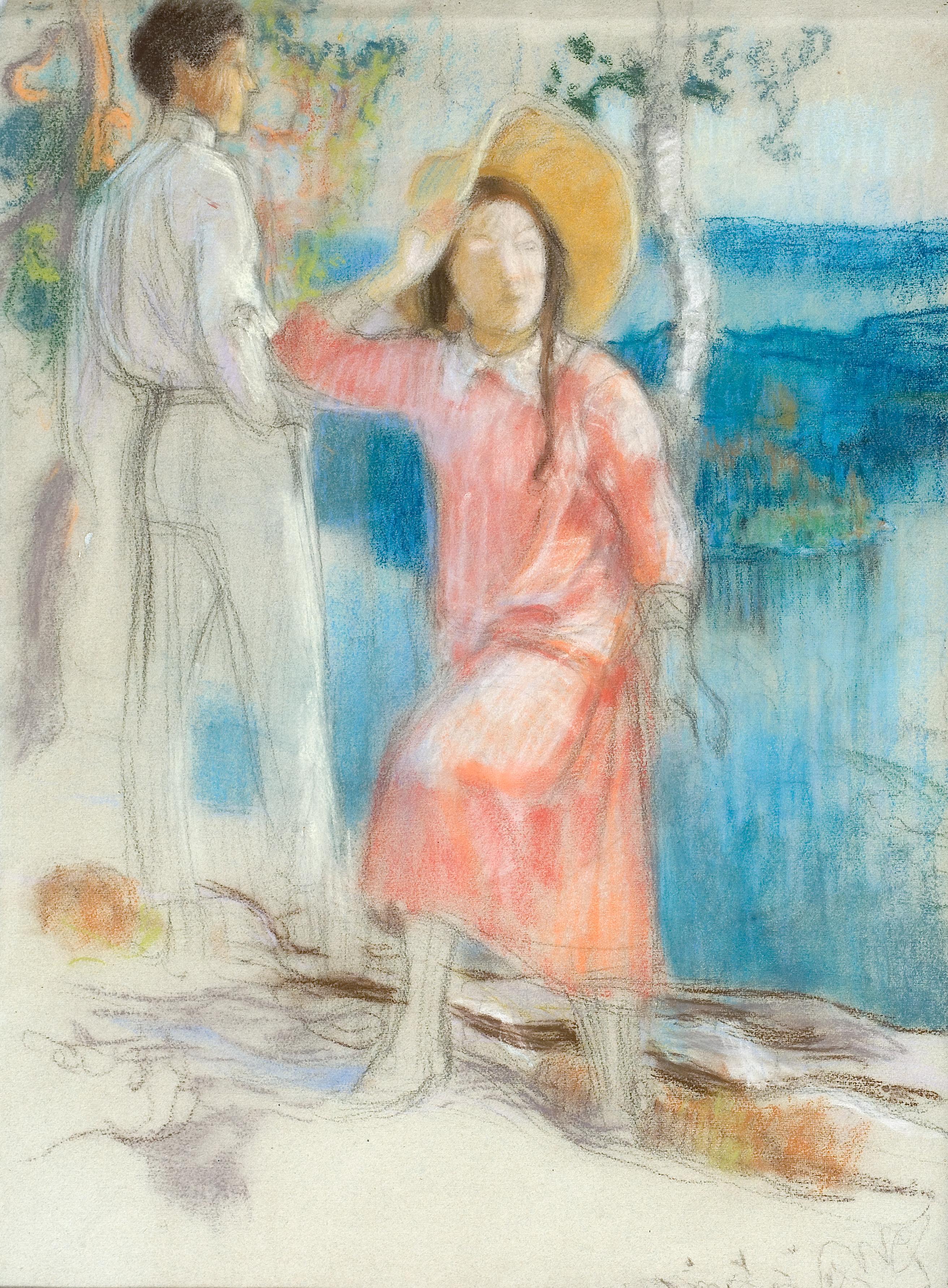 Eero Järnefelt, Leena Sarvikalliolla