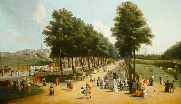 after Marco Ricci, View of the Mall in Saint James's Park