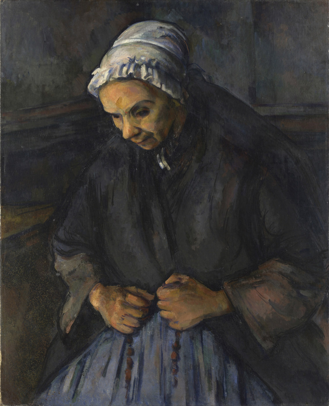 Paul Cézanne, An Old Woman with a Rosary