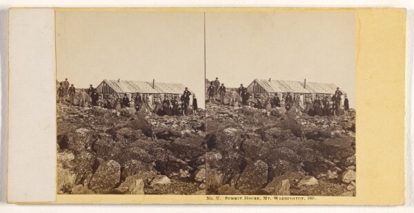 John P. Soule, Summit House, Mt. Washington, 1861.