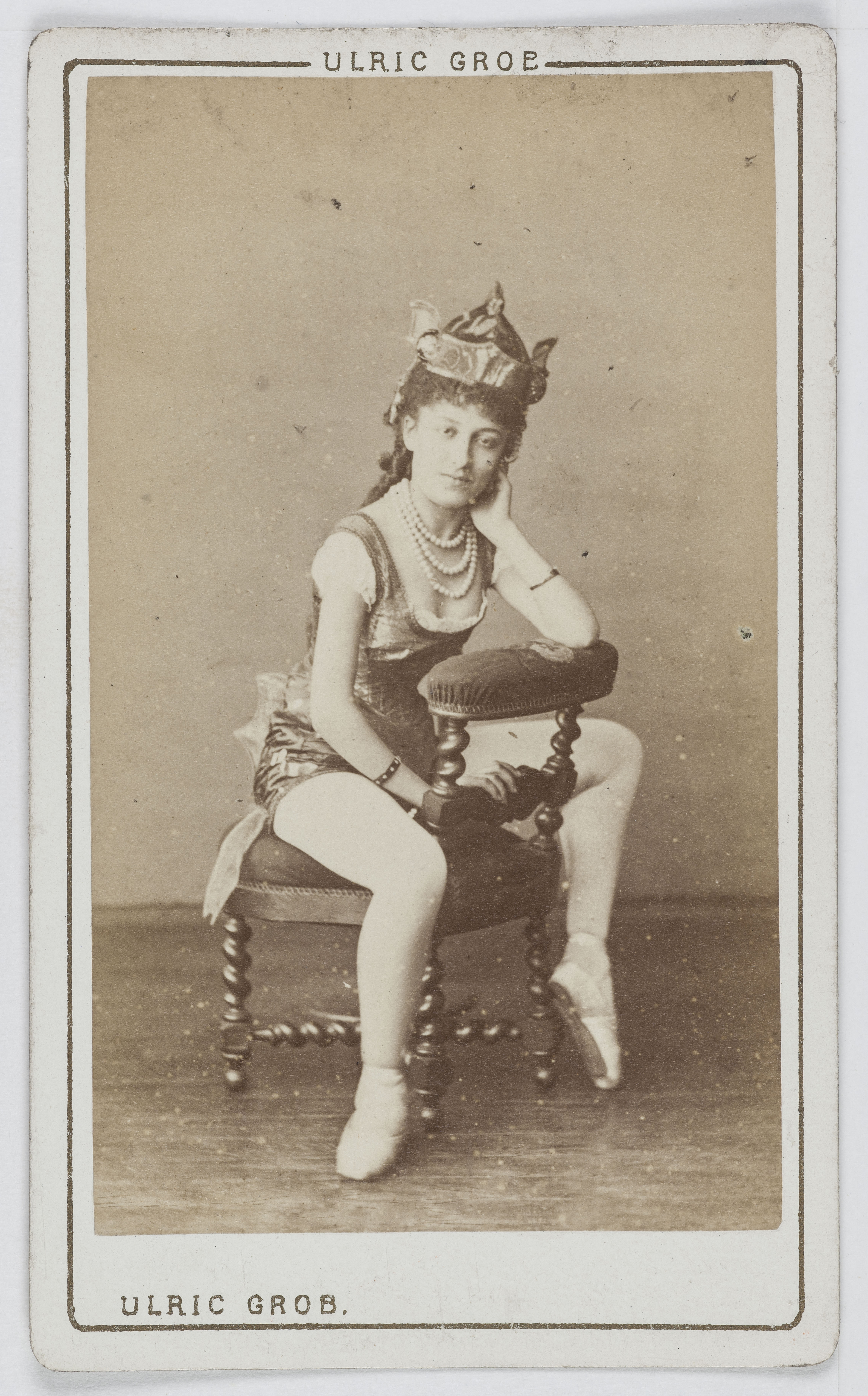 Ulric Grob, Portrait de Solari, danseuse au Théâtre de la Gaîté.