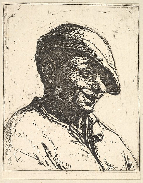 Adriaen van Ostade, Laughing Peasant